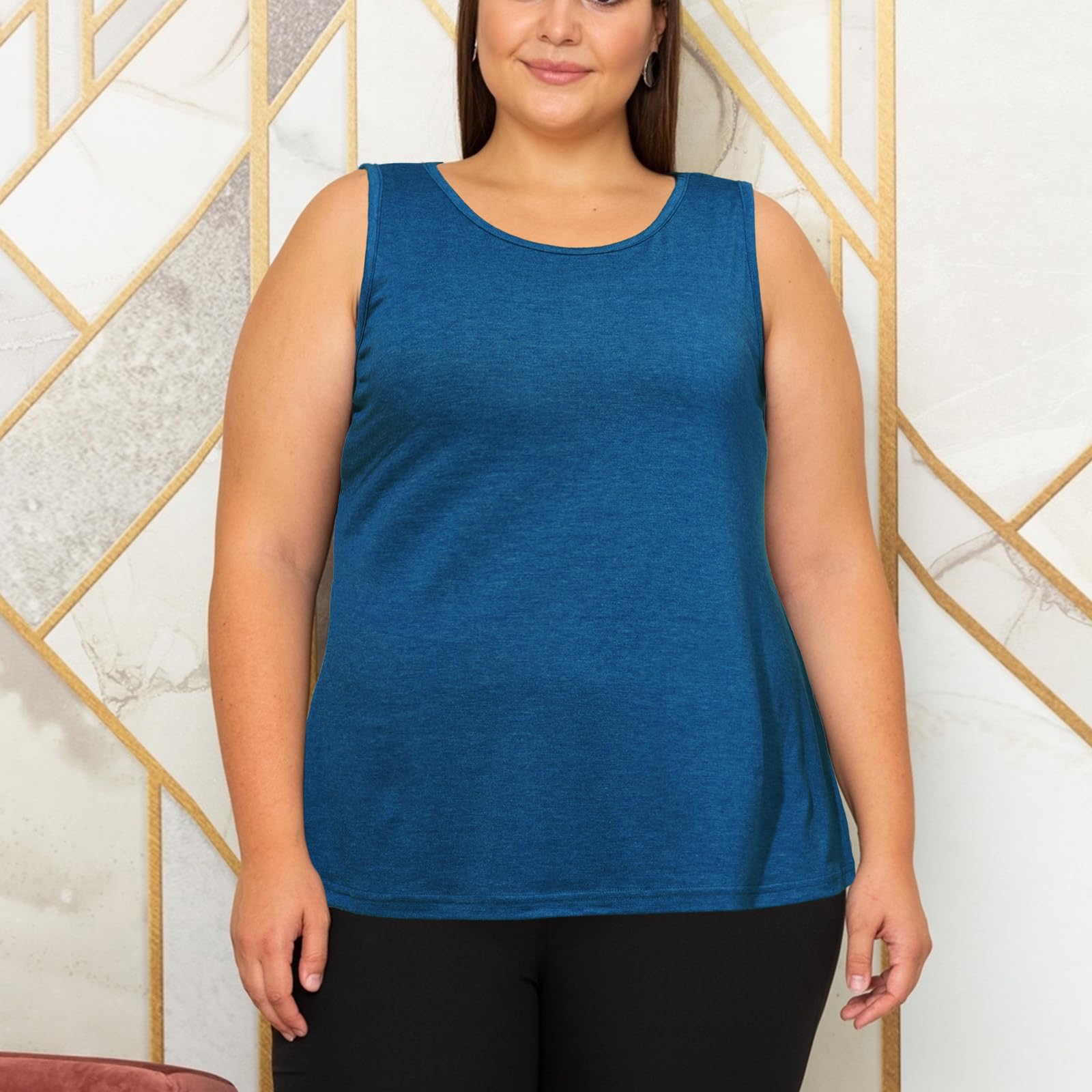 Woochic Débardeur Femme Sport Grandes Tailles