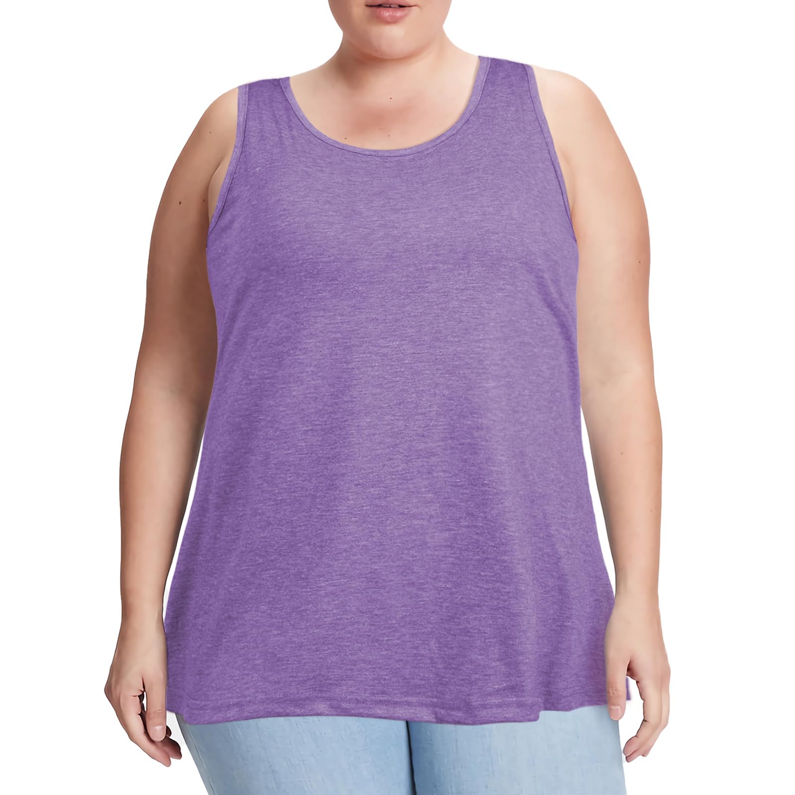 Woochic Débardeur Femme Sport Grandes Tailles