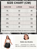 Woochic Jupe à paillettes femme Mini jupe sequin brillant pour soiré Grande taille