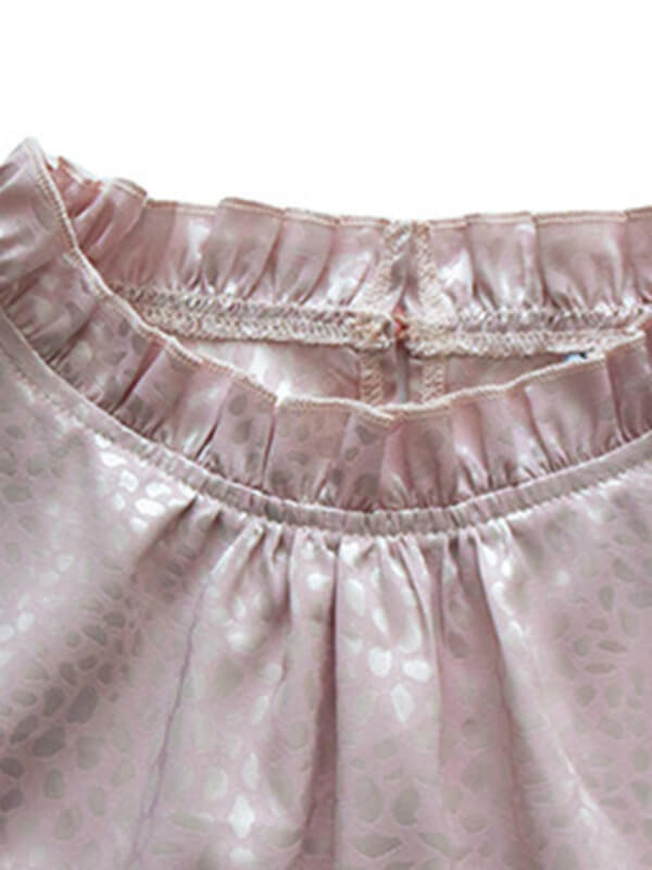 Woochic hauts unicolore peplum col rond sans manches femme mode