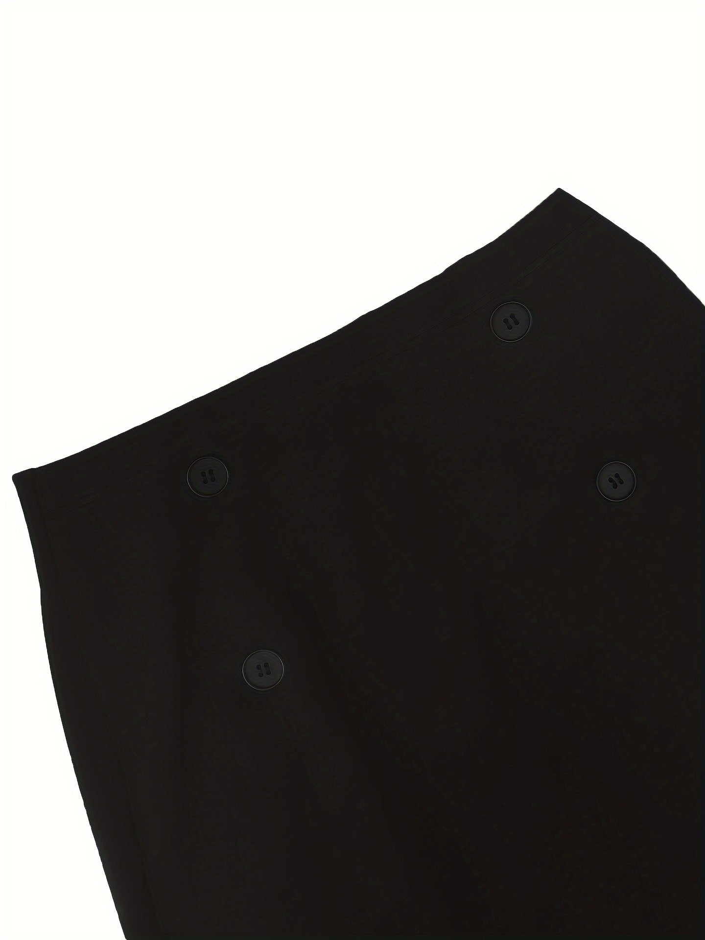 Woochic jupe grande taille à pois carreaux taille haute