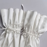 Woochic mini-robe moulante strappy col bateau manches longues élégant cocktail
