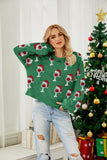 Woochic pull de Noël col en rond manches bouffantes