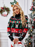 Woochic pull de Noël col haut petit bonhomme de neige