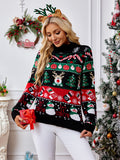 Woochic pull de Noël col haut petit bonhomme de neige