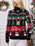 Woochic pull de Noël col haut petit bonhomme de neige