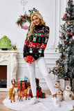 Woochic pull de Noël col haut petit bonhomme de neige