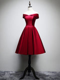 Woochic robe courte fluide mode de demoiselle d'honneur prom