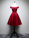 Woochic robe courte fluide mode de demoiselle d'honneur prom