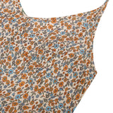 Woochic robe longue imprimé à fleurie à fines brides bohème de plage