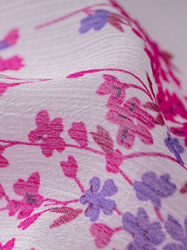 Woochic robe longue mousseline imprimé à fleurie fendu le côté v-cou élégant bal de promo