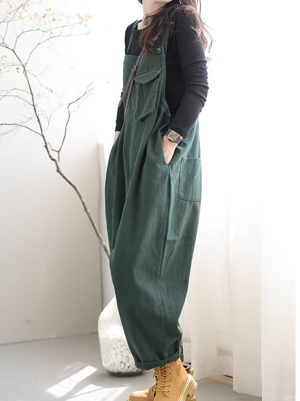 Woochic salopette avec poches femme oversized