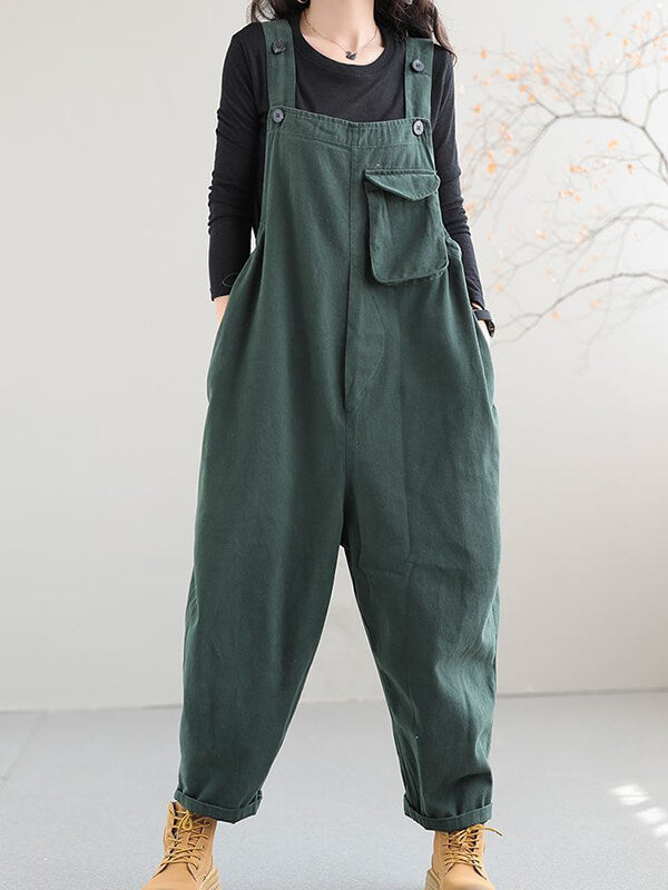 Woochic salopette avec poches femme oversized