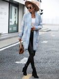 Woochic veste pour femmes cardigan à carreaux couleur contrasté