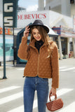 Woochic veste pour femmes col montant peluche double face