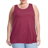 Woochic Débardeur Femme Sport Grandes Tailles Rouge XL