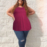 Woochic Débardeur Femme Sport Grandes Tailles