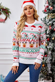 Woochic pull de Noël bonhomme de neige renne