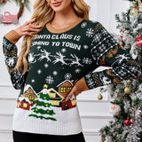 Woochic pull de Noël sapin, vert   