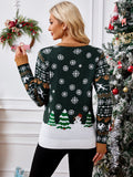 Woochic pull de Noël sapin, vert   