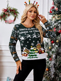 Woochic pull de Noël sapin, vert   